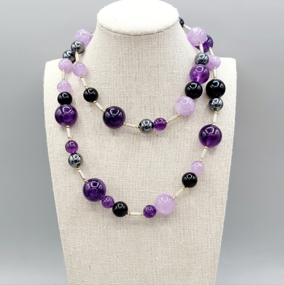 David Yurman Popcorn Bead Station Necklace With Gold - Picture 1 of 2